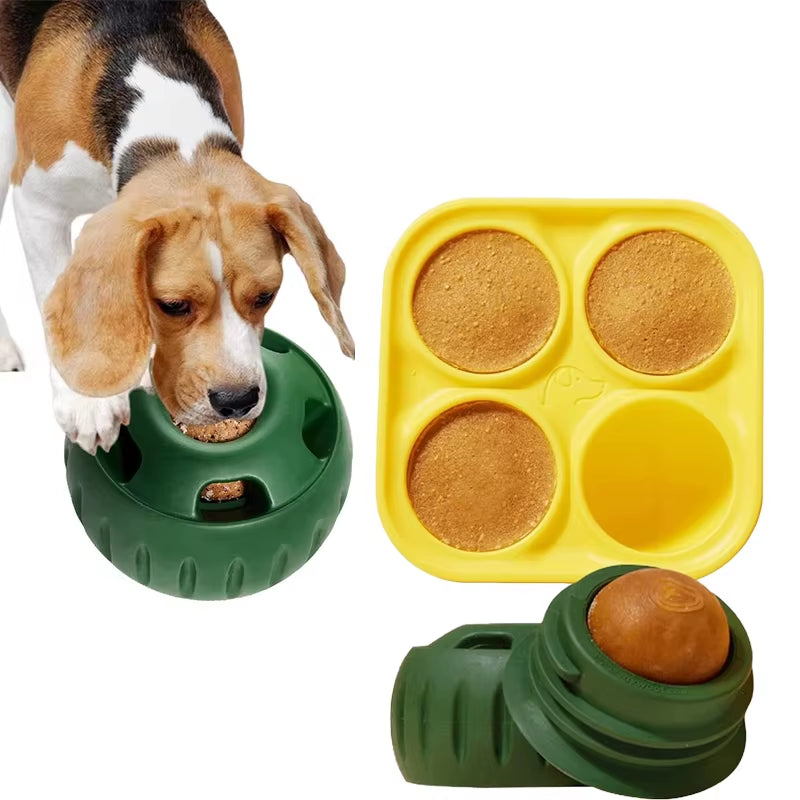 Silicone Pet Dog Toys Dog Chew Toys Interactive Dog Toys for Boredom Dog Treat Molds Silicone Healthy Treats for Dog Pet Product