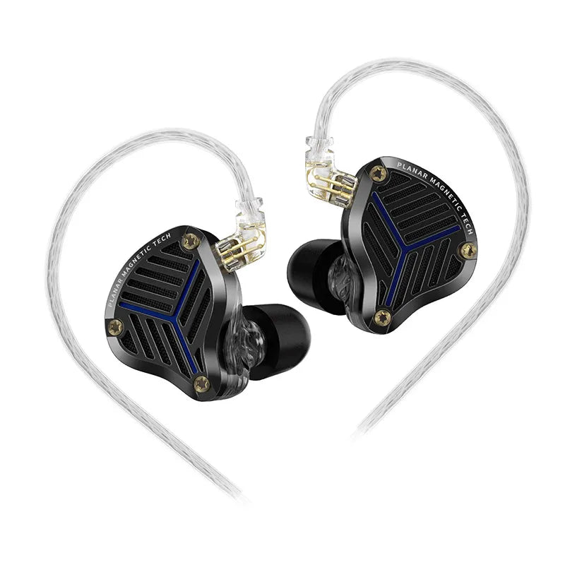 PRX Fourth-Generation Planar Diaphragm Earphone Hifi Bass Earbuds Monitor Headset Sport Music IEM Replaceable Cable