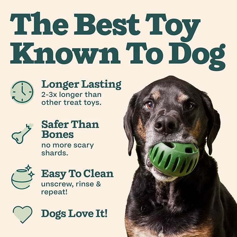 Silicone Pet Dog Toys Dog Chew Toys Interactive Dog Toys for Boredom Dog Treat Molds Silicone Healthy Treats for Dog Pet Product