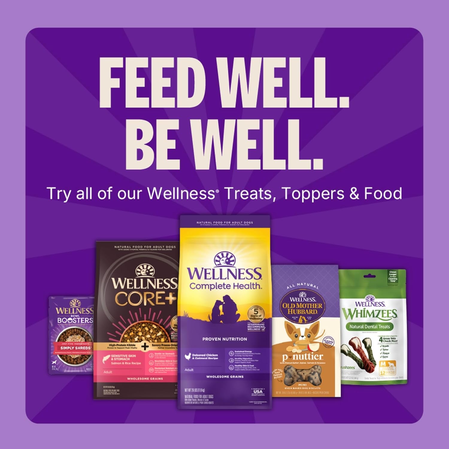 Wellness Rewarding Life Soft Dog Training Treats, Natural, Grain Free, Turkey and Duck Recipe, 6 Oz Bag