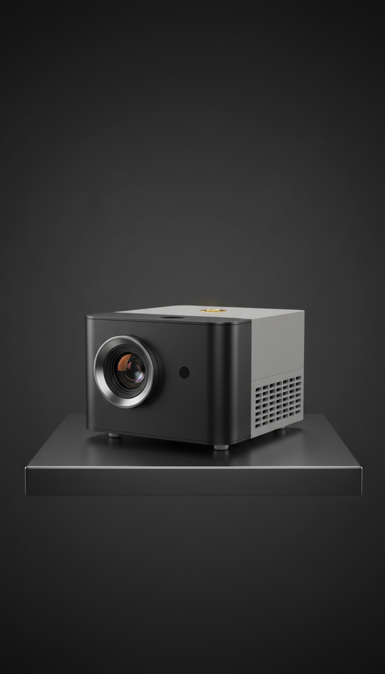 Mini Projector Ultra Compact Glass